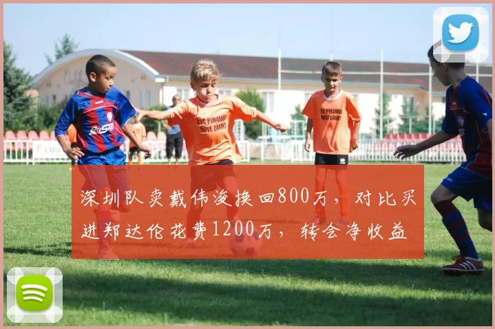 深圳队卖戴伟浚换回800万,对比买进郑达伦花费1200万,转会净收益反成负数